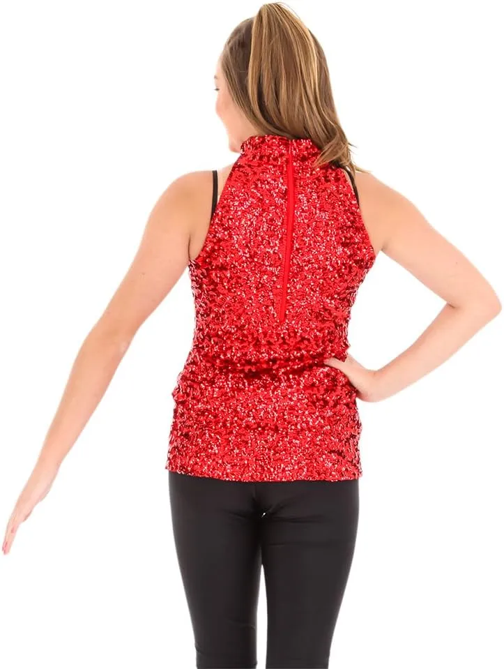 Sequin Sparkle Tank Tunic Dress for Girls Just for Kix
