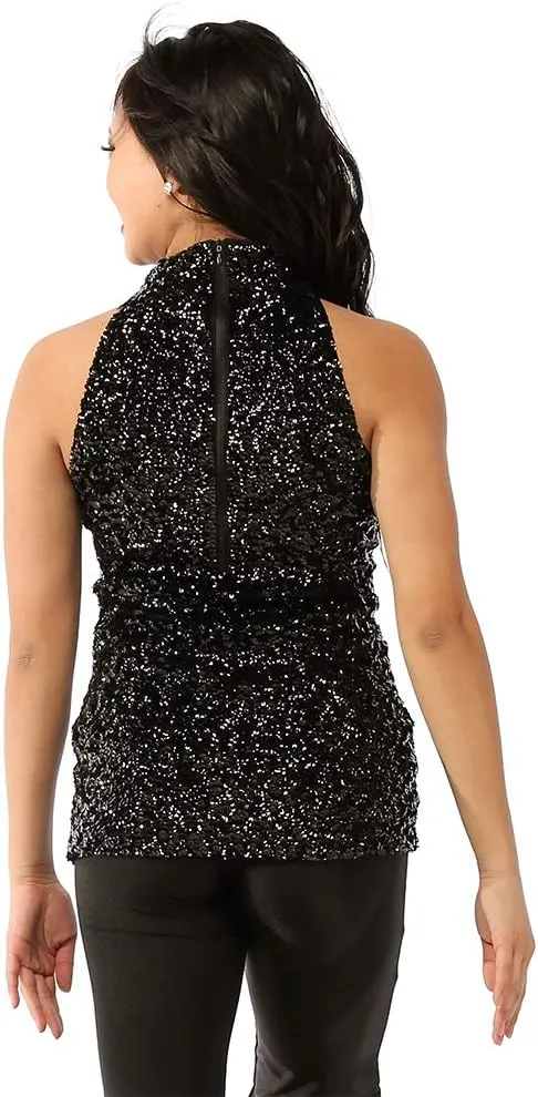 Sequin Sparkle Tank Tunic Dress for Girls Just for Kix