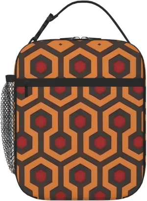 Shining Overlook Portable insulated lunch bag, Oxford cloth (100% polyester)   quilting   PEVA, multi-pocket design