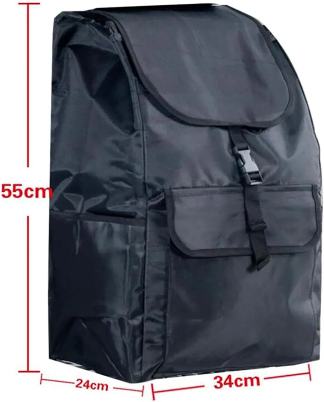 Shopping Cart Replacement Bag, Waterproof Oxford Cloth Replacement Bag, Shopping Trolley Replacement Bag with Side Pocket(D)