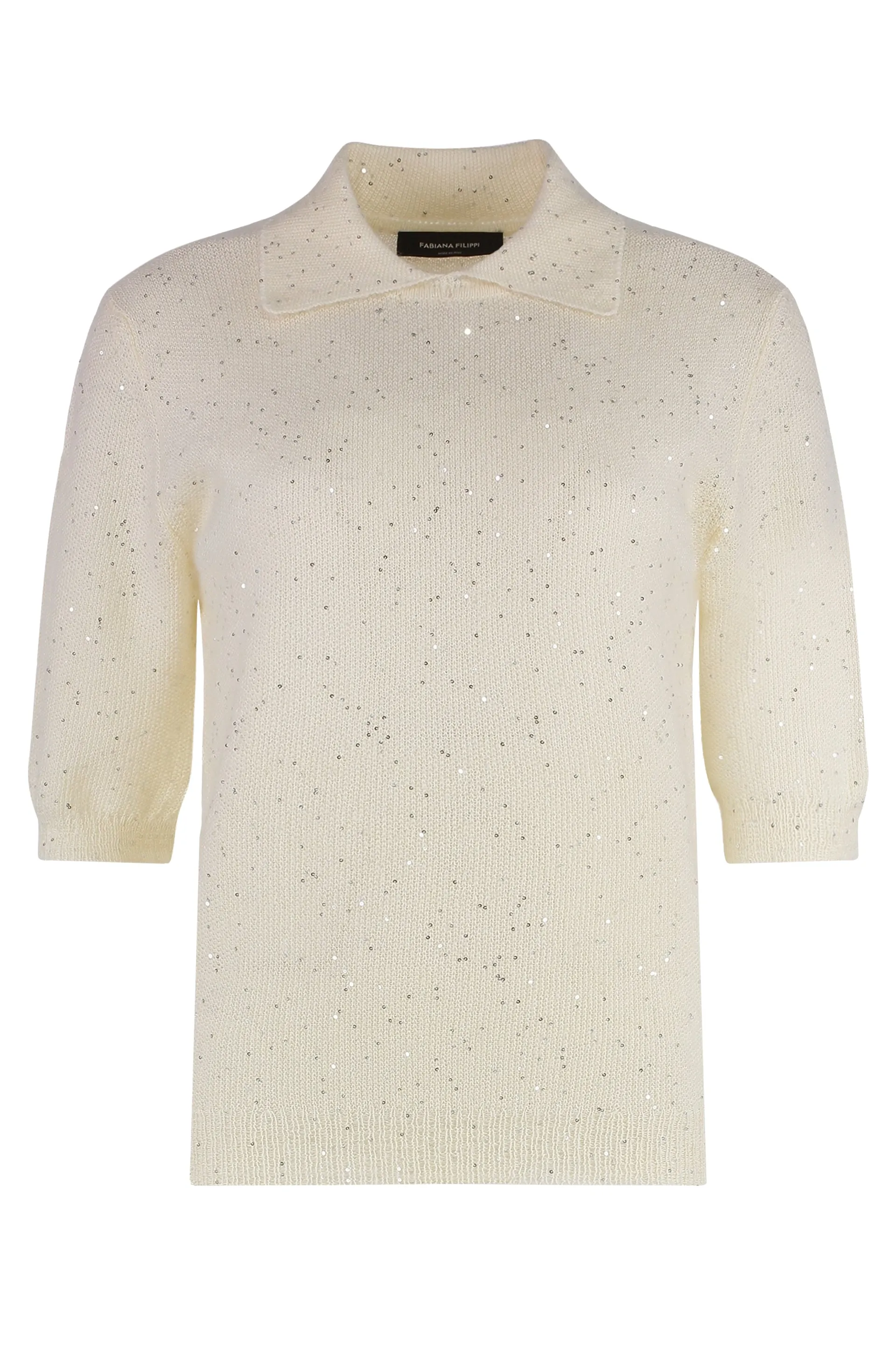 Short sleeve sweater
