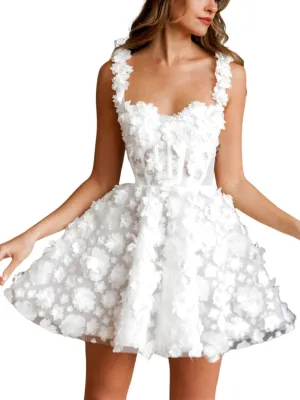 Short Wedding Dresses for Bride Lace Tulle Bridal Gown Corset Reception Engagement Dress