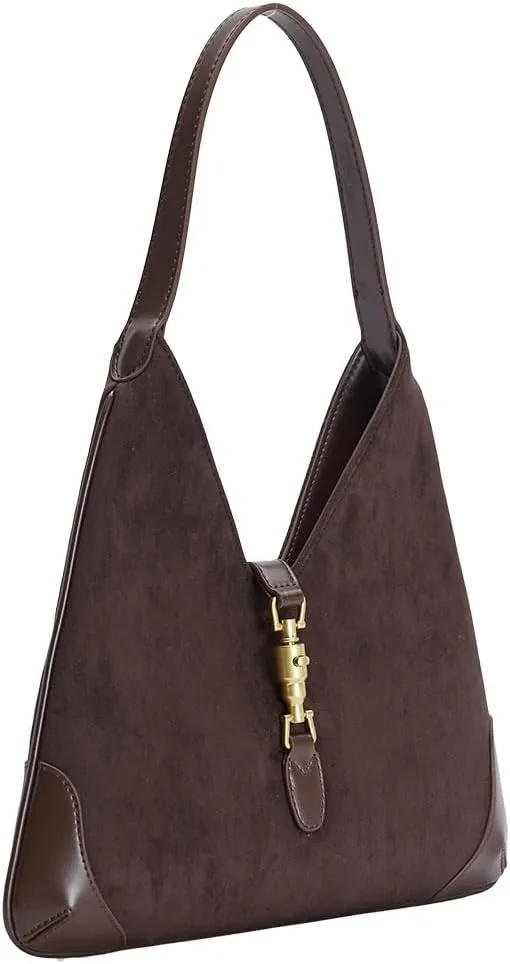 Shoulder Bags for Women Small Trendy Hobo Handbag Y2K Underarm Vintage Purse