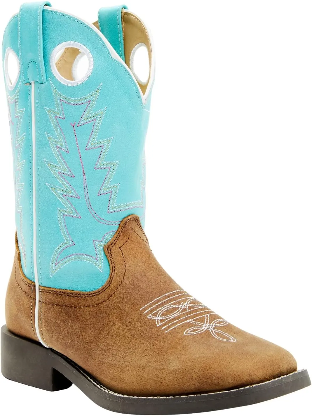 Shyanne Girls' Ceci Western Boot Broad Square Toe - Bsgsp22p13