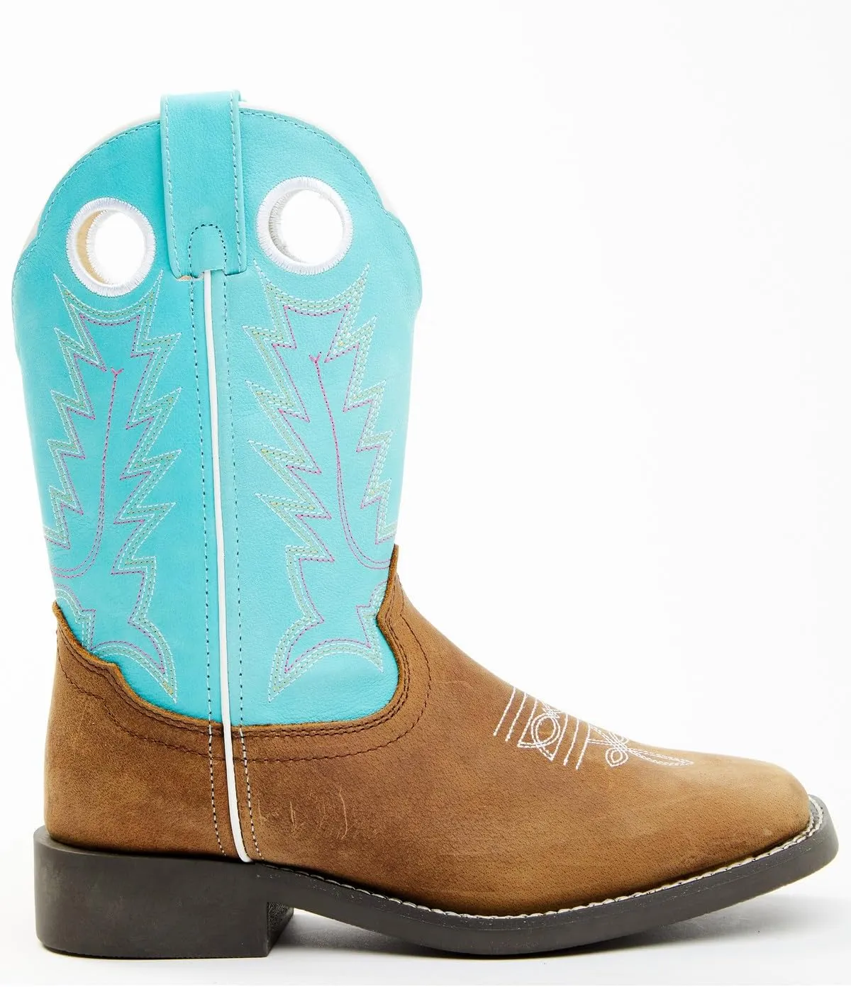 Shyanne Girls' Ceci Western Boot Broad Square Toe - Bsgsp22p13