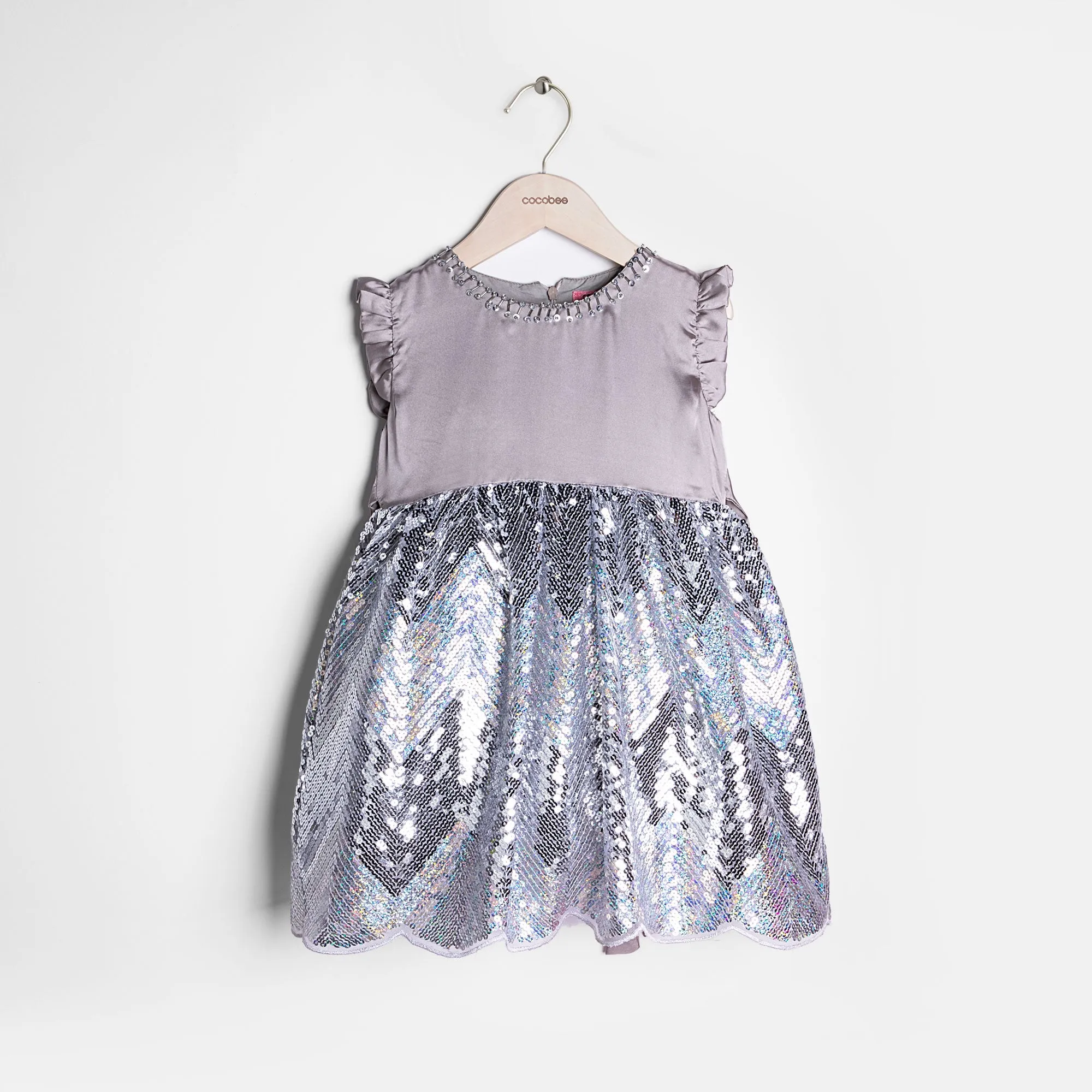 Silver Sequin Tunic