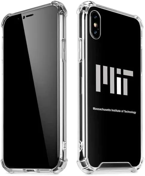 Skinit Clear Phone Case Compatible with iPhone X/XS - Officially Licensed Massachusetts Institute of Technology Design