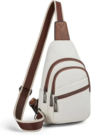 Sling Bag Crossbody Bags for Women Cross Body Fanny Packs Chest Sling Purses for Travel Shopping Leisure Sport