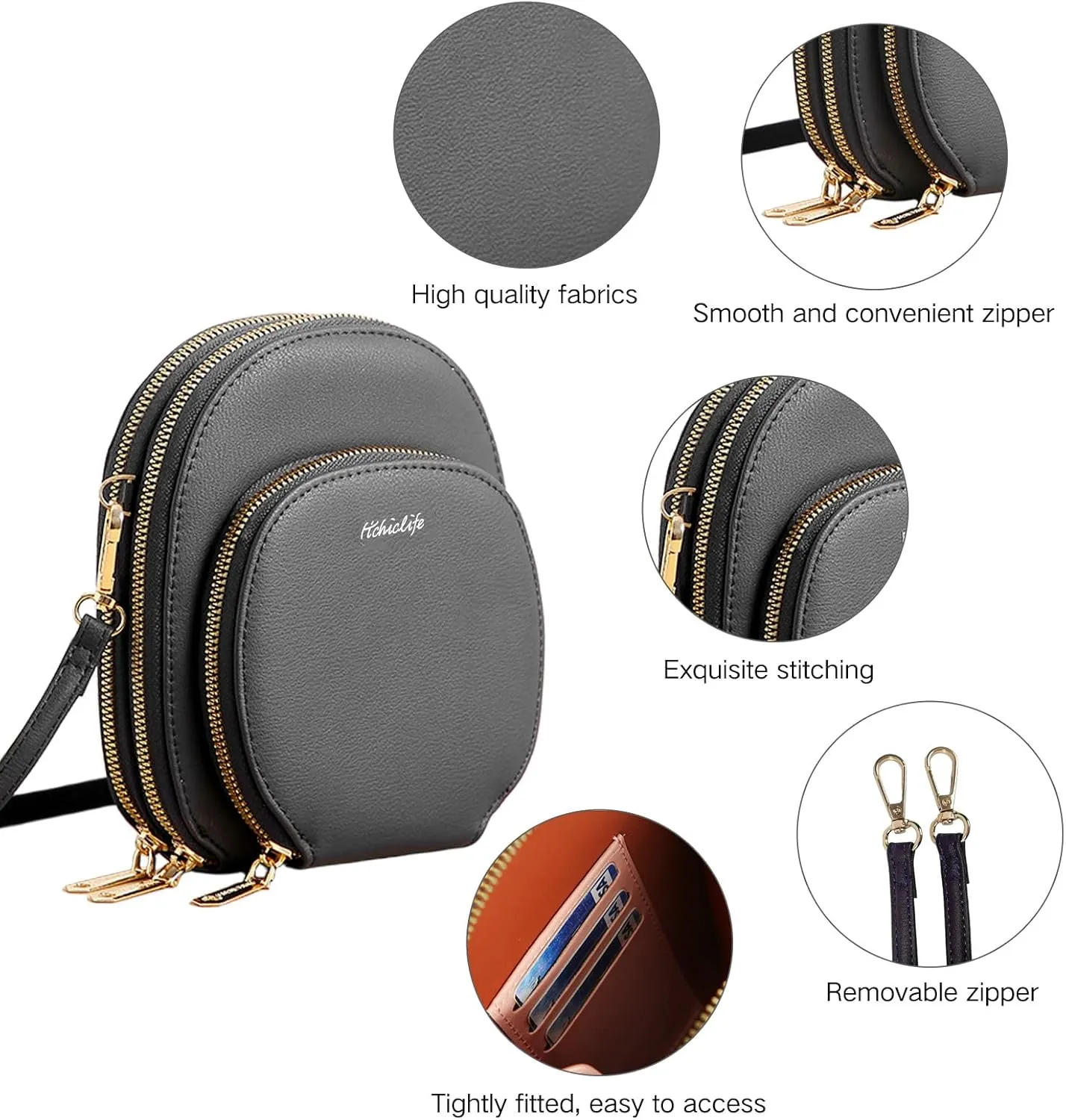 Small Crossbody Bags for Women Trendy Cell Phone Purse Wallet
