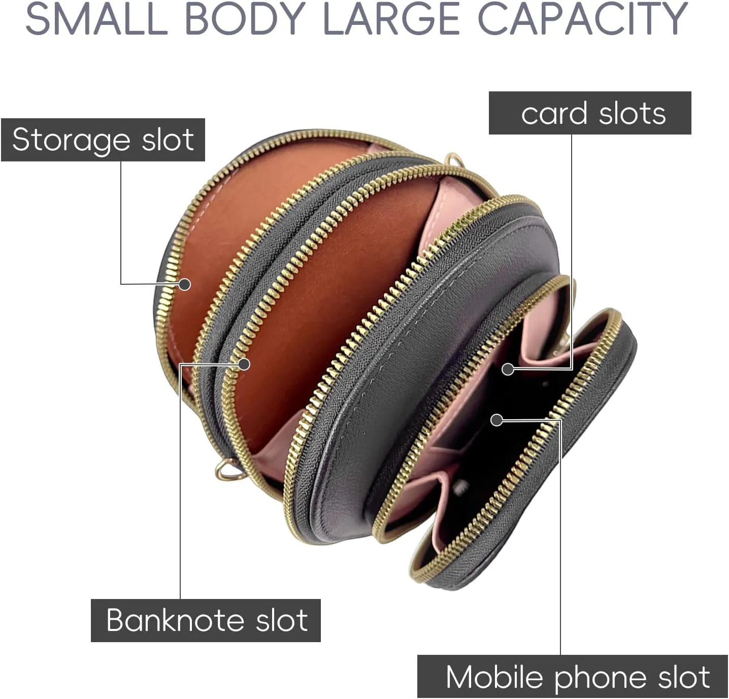 Small Crossbody Bags for Women Trendy Cell Phone Purse Wallet