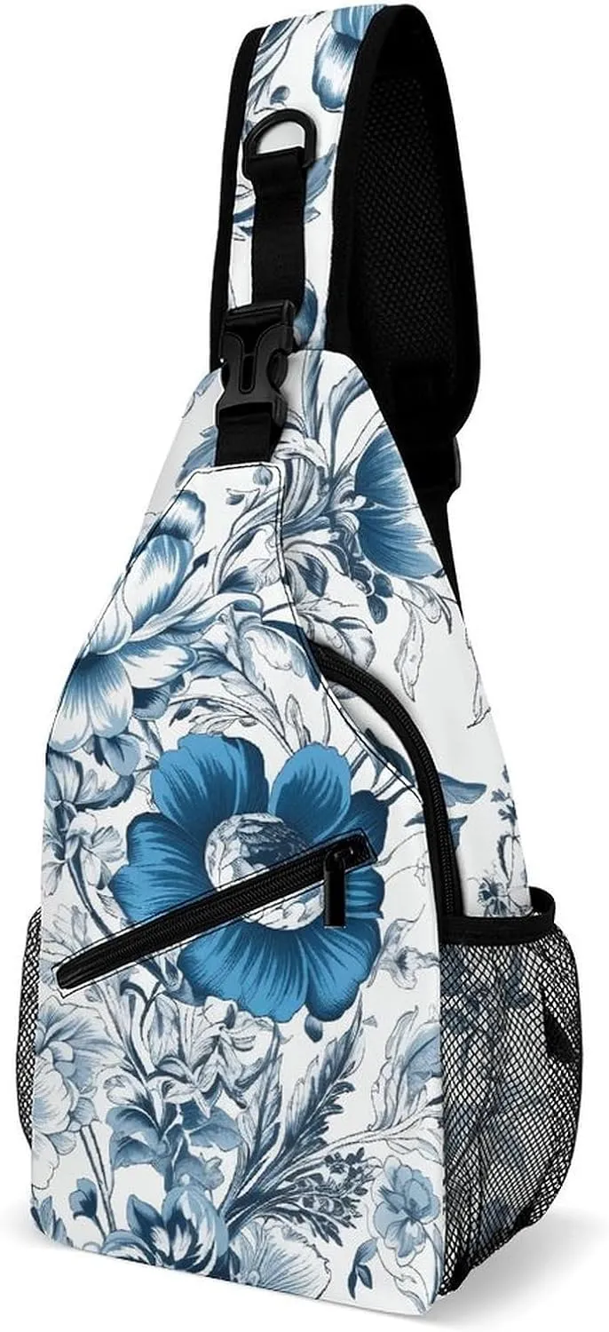 Small Crossbody Sling Backpack Dark And Light Colors Chest Bags for Traveling Chest Fashion Shoulder Bag