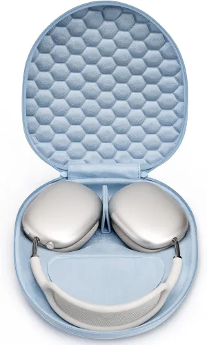 Smart Case 2.0 Slimline for AirPods Max Headphones Supports Sleep Mode, AirPods Max Accessories, Upgrade Anti-Scratch Portable Carry Travel Bag (Sky Blue)