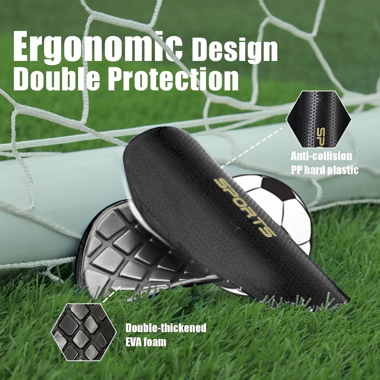 Soccer Shin Guards for Adult Soccer Socks and Mini Shin Guard Leg Sleeves Set Shin Pads Adult Men Soccer Non Slip Pre Cut Socks and Shinguards Mens Espinilleras De Futbol