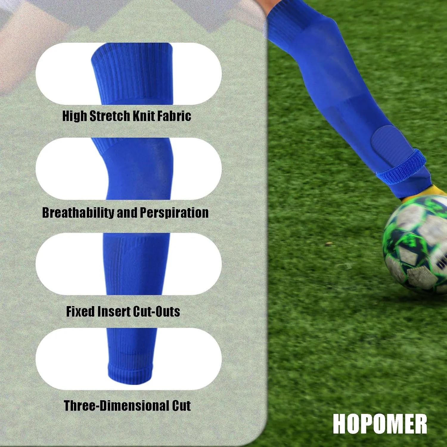 Soccer Shin Guards for Adult Soccer Socks and Mini Shin Guard Leg Sleeves Set Shin Pads Adult Men Soccer Non Slip Pre Cut Socks and Shinguards Mens Espinilleras De Futbol