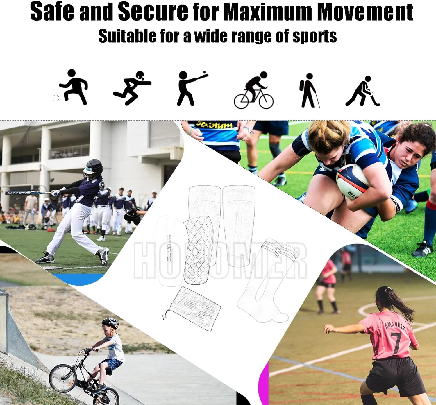 Soccer Shin Guards for Adult Soccer Socks and Mini Shin Guard Leg Sleeves Set Shin Pads Adult Men Soccer Non Slip Pre Cut Socks and Shinguards Mens Espinilleras De Futbol