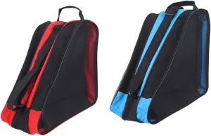 Sosoport Handbag Skates Bag 2-pack Roller Skate Storage Zipper and Mesh Fashionable