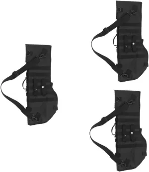 Sosoport Oxford Cloth Quiver Shoulder Bag Accessories Pouch Arrow Bow and Bag Archery Quiver Bag Black