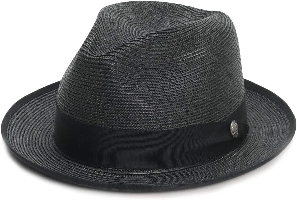 Stetson Latte Milan Fedora Cognac Hat (TSLATTB152001)