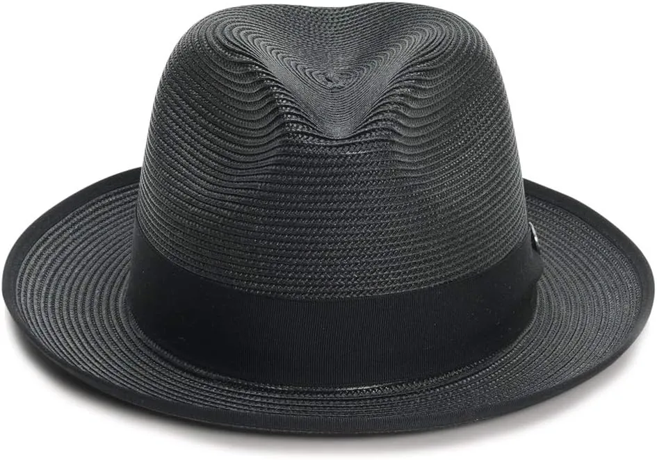 Stetson Latte Milan Fedora Cognac Hat (TSLATTB152001)
