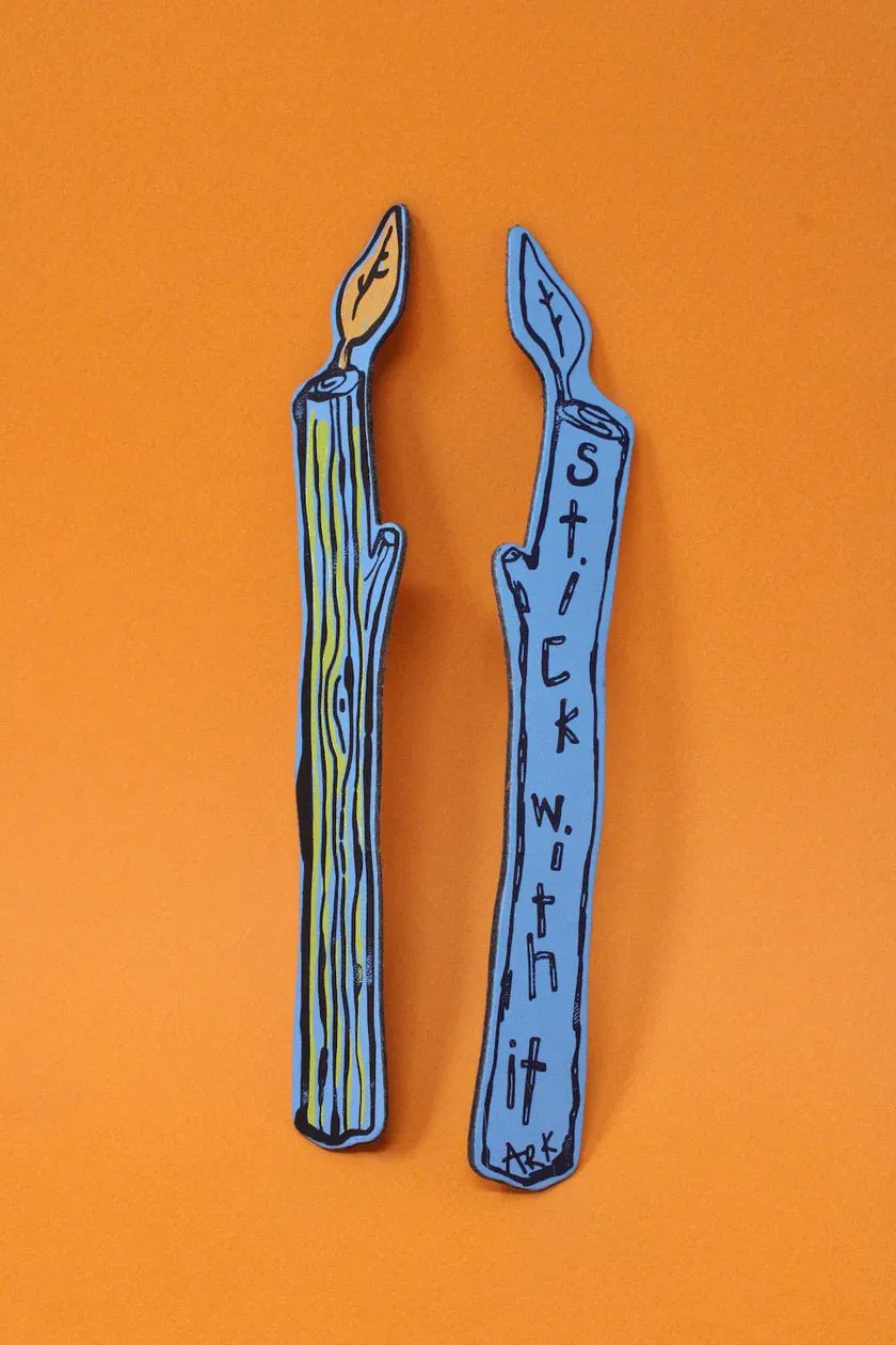 Stick with It Bookmark