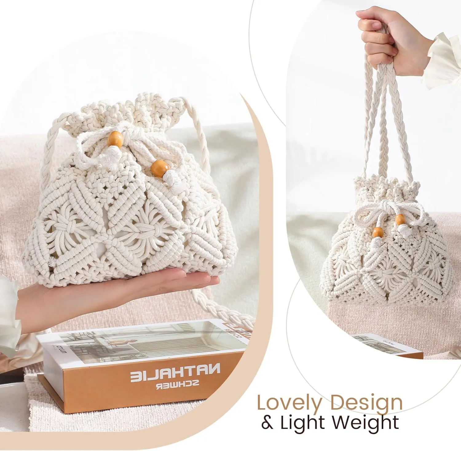 Straw Bags for Women - Straw Crossbody Bags Boho Crossbody Purses for Women Woven Handbags Shoulder Bag 2025