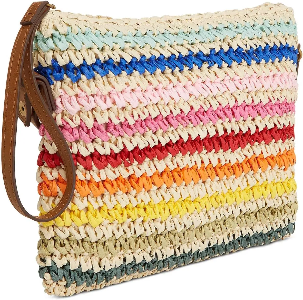 Style & Co. Small Straw Crossbody