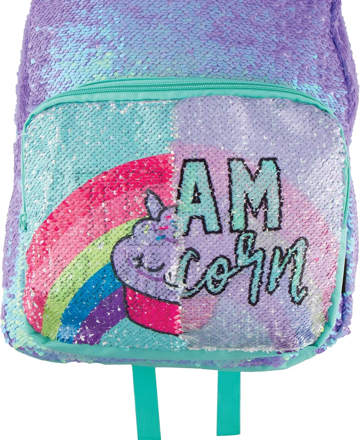 Style.Lab Fashion Angels Magic Sequin Backpack-Periwinkle/Team Unicorn, One-Size, Lavender