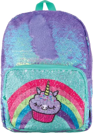 Style.Lab Fashion Angels Magic Sequin Backpack-Periwinkle/Team Unicorn, One-Size, Lavender