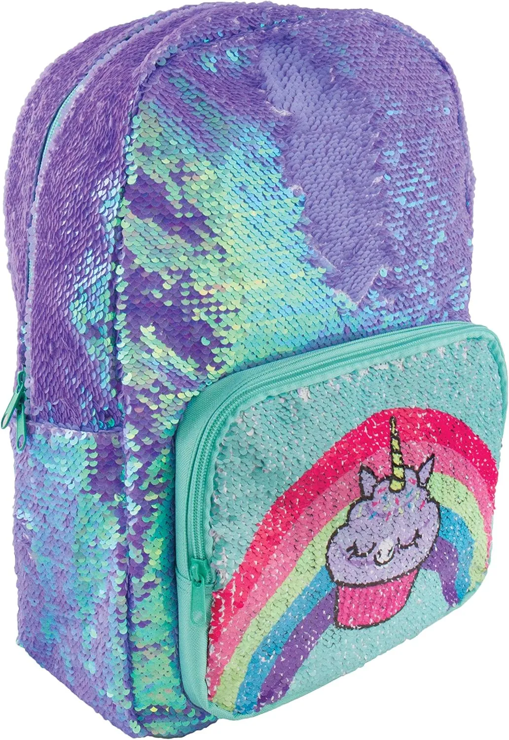 Style.Lab Fashion Angels Magic Sequin Backpack-Periwinkle/Team Unicorn, One-Size, Lavender