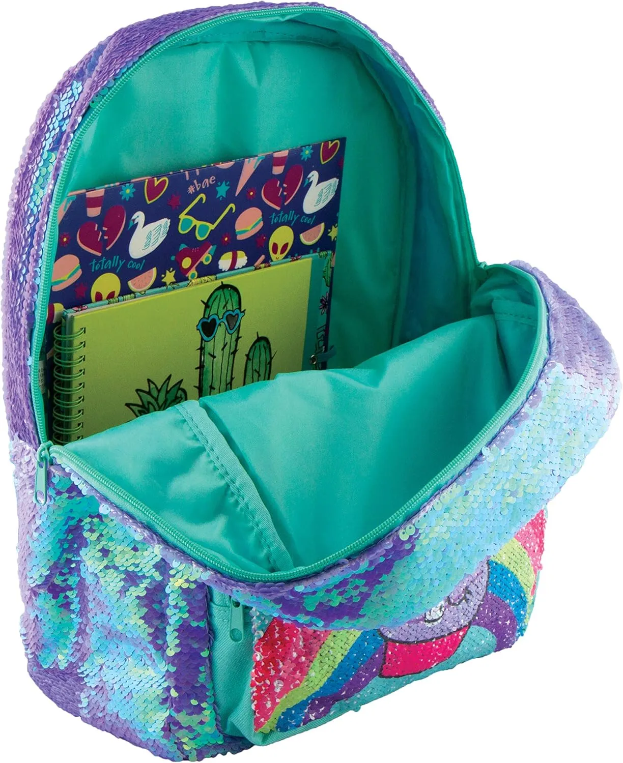 Style.Lab Fashion Angels Magic Sequin Backpack-Periwinkle/Team Unicorn, One-Size, Lavender