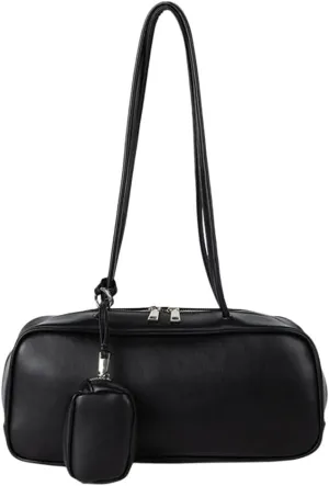 Stylish Handbag Pillow Bag For Women Elegant PU Shoulder Bags Spacious Interior Underarm Purse Armpit Bag
