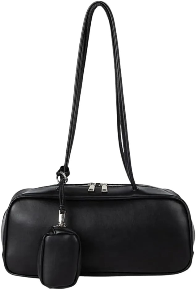 Stylish Handbag Pillow Bag For Women Elegant PU Shoulder Bags Spacious Interior Underarm Purse Armpit Bag