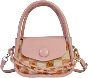 Stylish Handbag With Chain Strap Shoulder Purse Casual Crossbody Bag For Fashion Individuals And Various Occasion