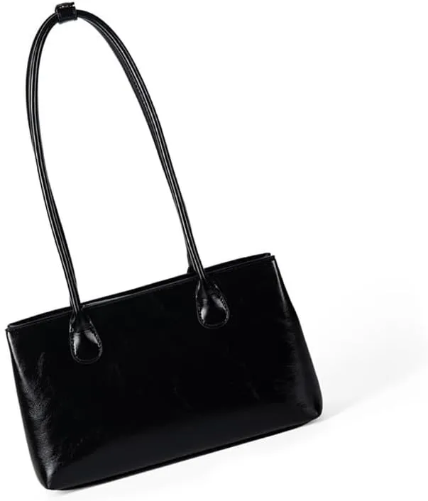 Stylish Shoulder Bag with Comfortable Strap Practical PU Leather Underarm Purse for Everyday Use and Travel