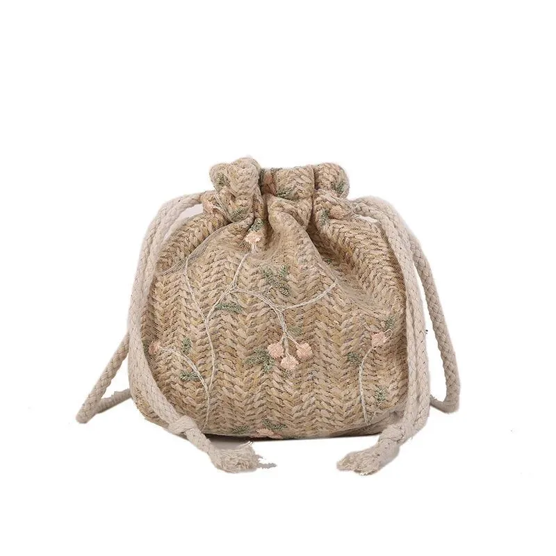 Stylish Woven Straw Shoulder Bags for Women