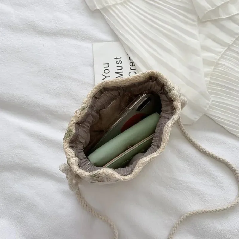 Stylish Woven Straw Shoulder Bags for Women