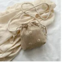 Stylish Woven Straw Shoulder Bags for Women