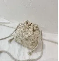 Stylish Woven Straw Shoulder Bags for Women