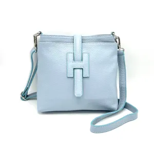 Summer collection, genuine leather shoulder bag, Made in Italy, art. 112562