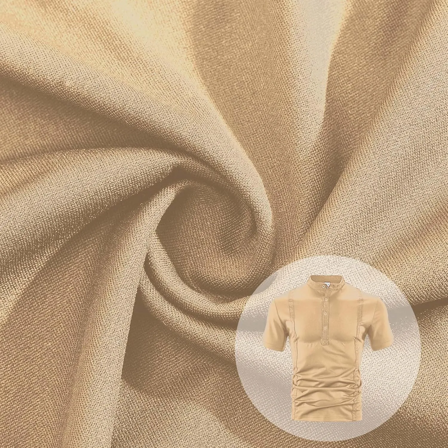 Summer Shirts for Men Shor Sleeve Stripe Button Crew Neck Breathable Loose Elasticity Comfy Fashion Trendy T-Shirts