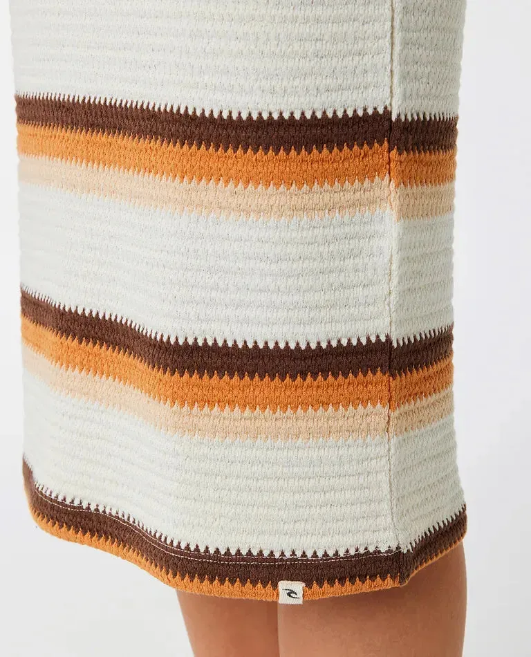 Sun Club Stripe Midi Dress