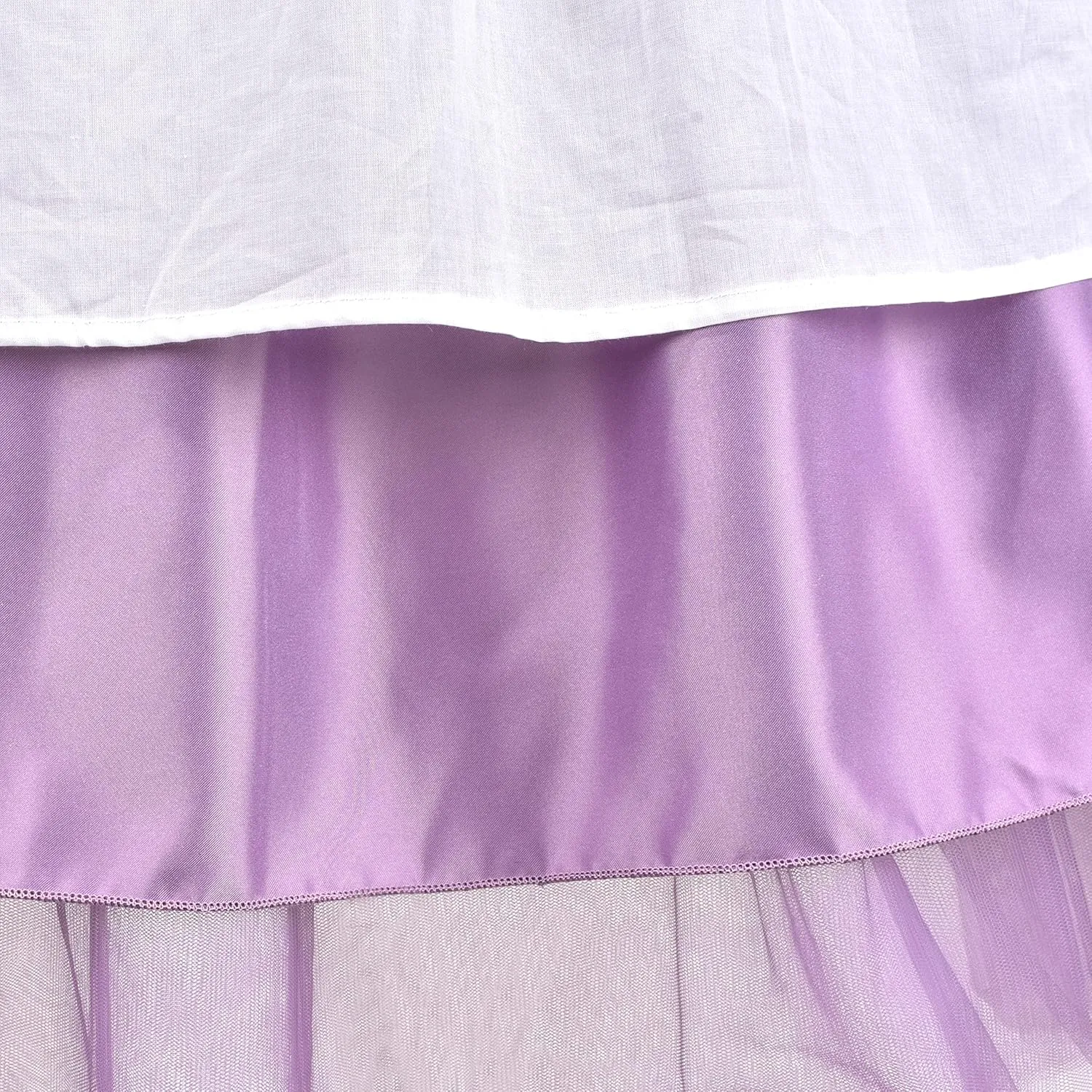 Sunny Fashion Girls Dress Purple Lace Tulle Sleeveless Hollow Back Party Pageant