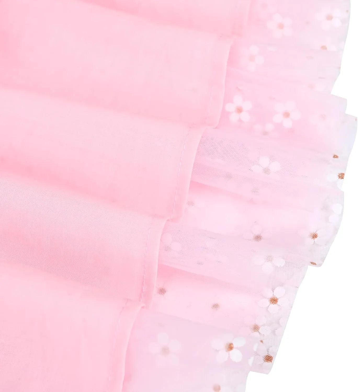 Sunny Fashion Girls Dress Purple Short Sleeve Rainbow Tulle Skirt Birthday Party