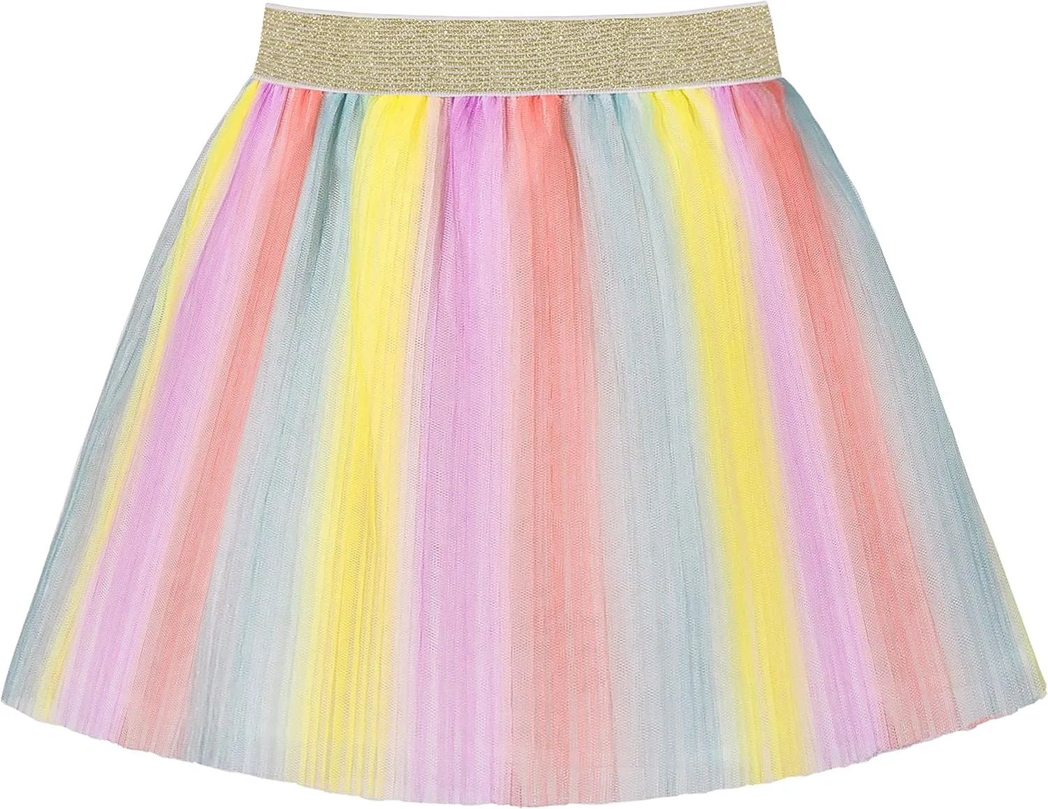 Sunny Fashion Girls Skirt Tutu Rainbow Multicolor Ballet Dancing Party Size 2-10