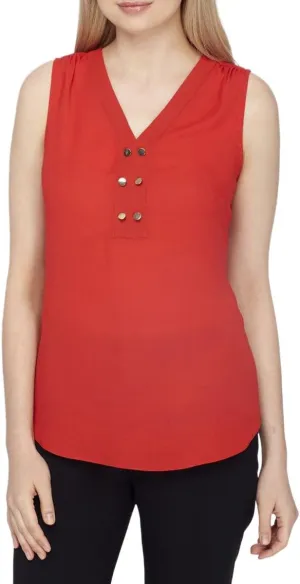 Tahari ASL Women's Embellished Blouse