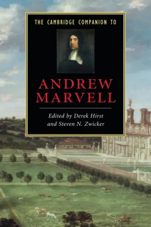 The Cambridge Companion to Andrew Marvell (Cambridge Companions to Literature)