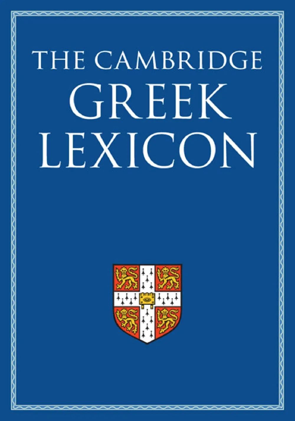 The Cambridge Greek Lexicon 2 Volume Hardback Set New Edition