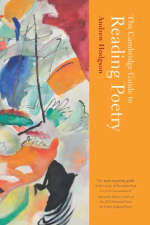 The Cambridge Guide to Reading Poetry New Edition