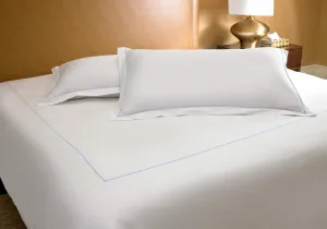 The Ritz-Carlton Hotel Stripe Pillow Shams - Blue - King