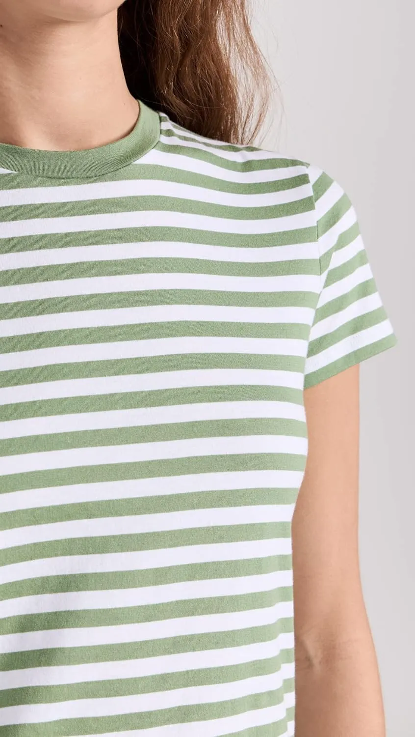 Theory Women's Stripe Tiny Tee